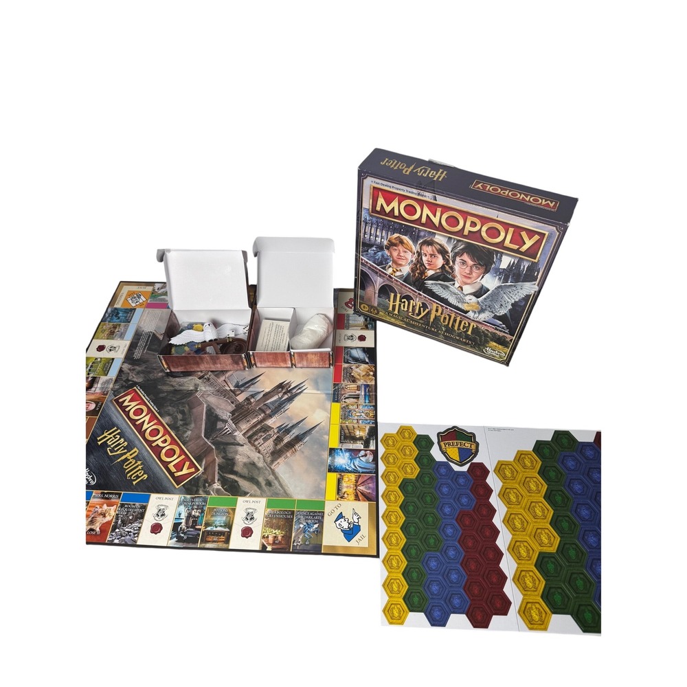 Monopoly Harry Potter Edition Board Game Hasbro Gaming Hogwarts Wizarding World‎